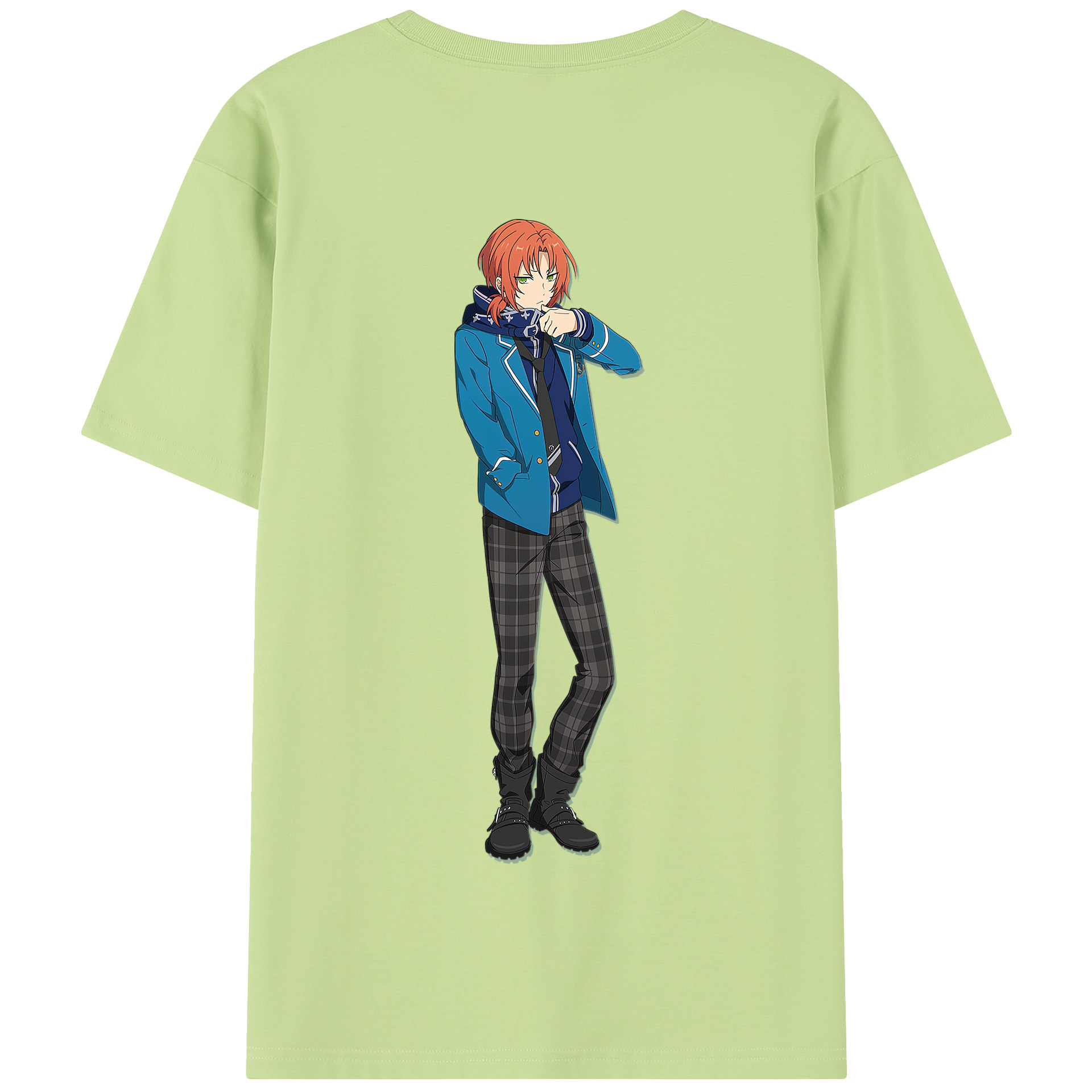 （画像用） あんさんぶるスターズ! Ensemble Stars 綿100％半袖Tシャツ（背面プリント）